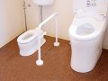 こども用トイレも完備したバリアフリーの多目的トイレ